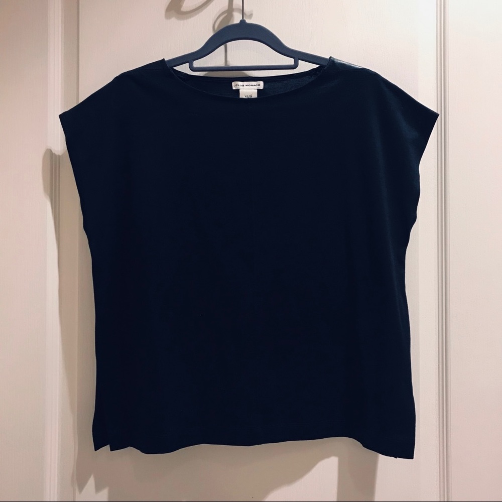 Club Monaco Black Top